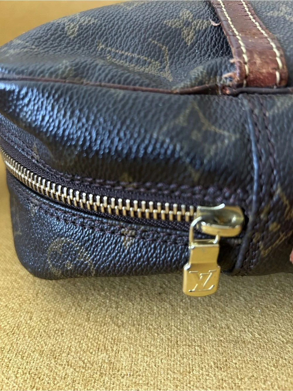 Louis Vuitton Vintage Monogram Danube MM Crossbody Bag (w/ COA)